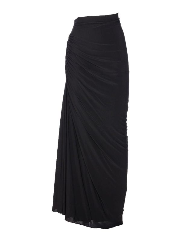 Alaïa Jupe Midi - Noir