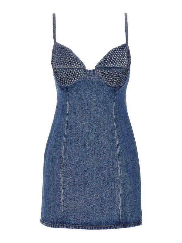 Area Robe Au Genou - Bleu Clair