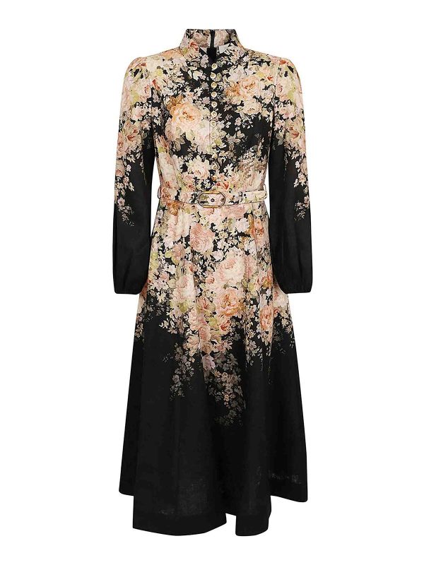Zimmermann Maxi Robe - Noir