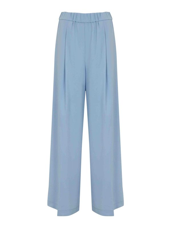 Patrizia Pepe Pantalons Décontractés - Bleu Clair