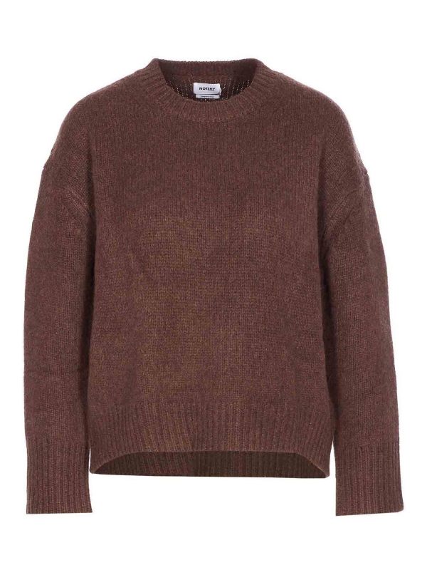 Notshy Pull Col Rond - Marron