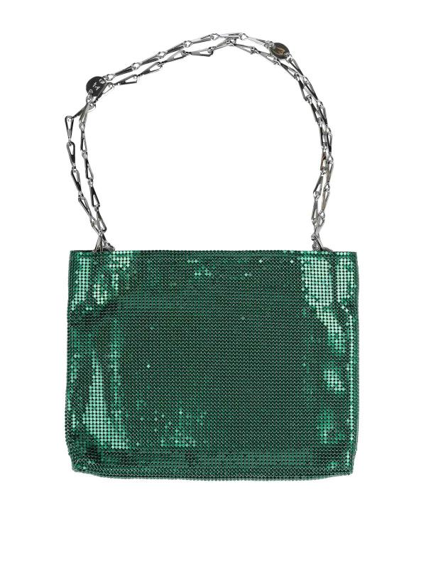 Rabanne Sac Bandoulière - Vert