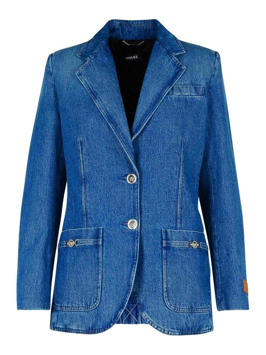 Versace Blazer - Bleu