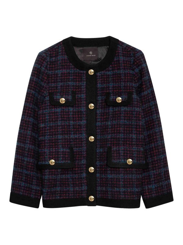 Anine Bing Veste Casual - Bleu