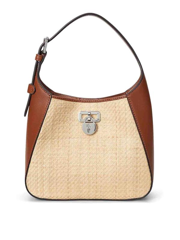 Lauren Ralph Lauren Sac Porté Épaule - Beig