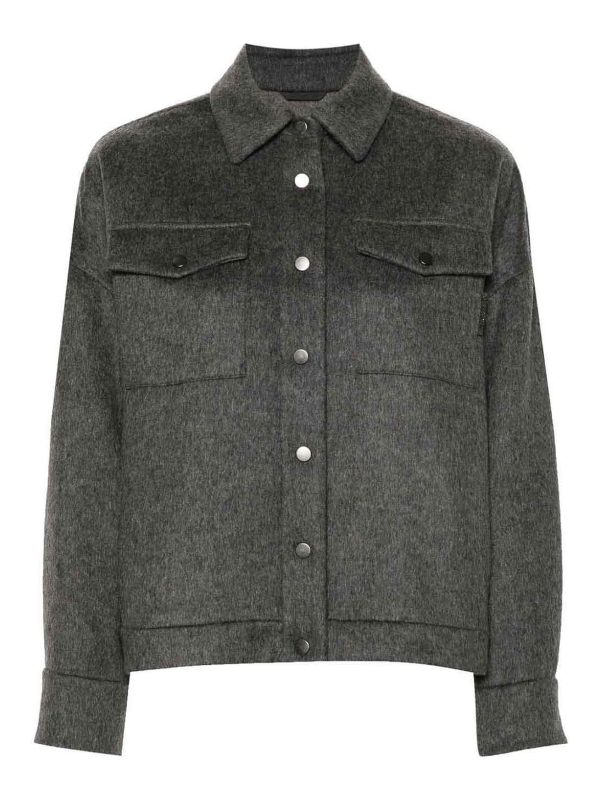 Brunello Cucinelli Veste Casual - Gris