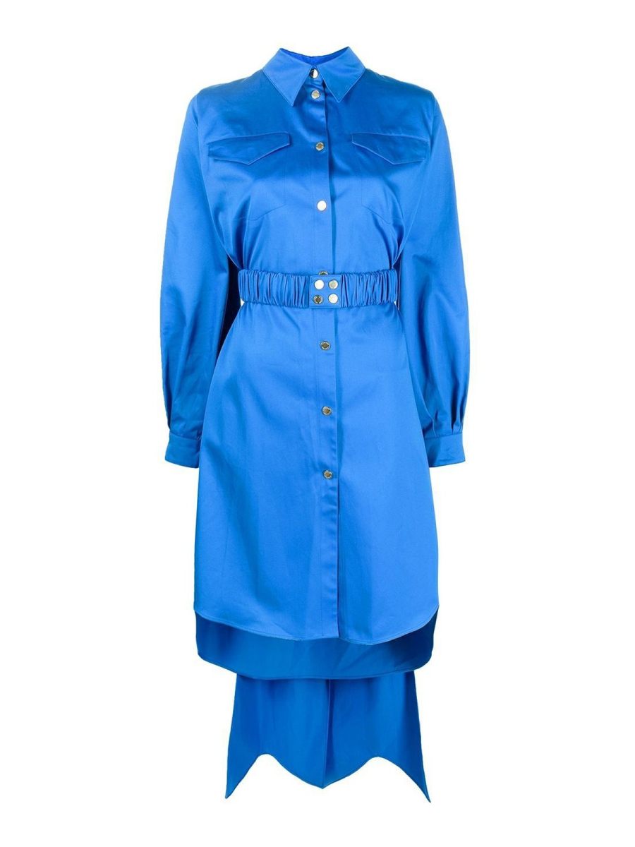 AZ Factory Robe Au Genou - Bleu