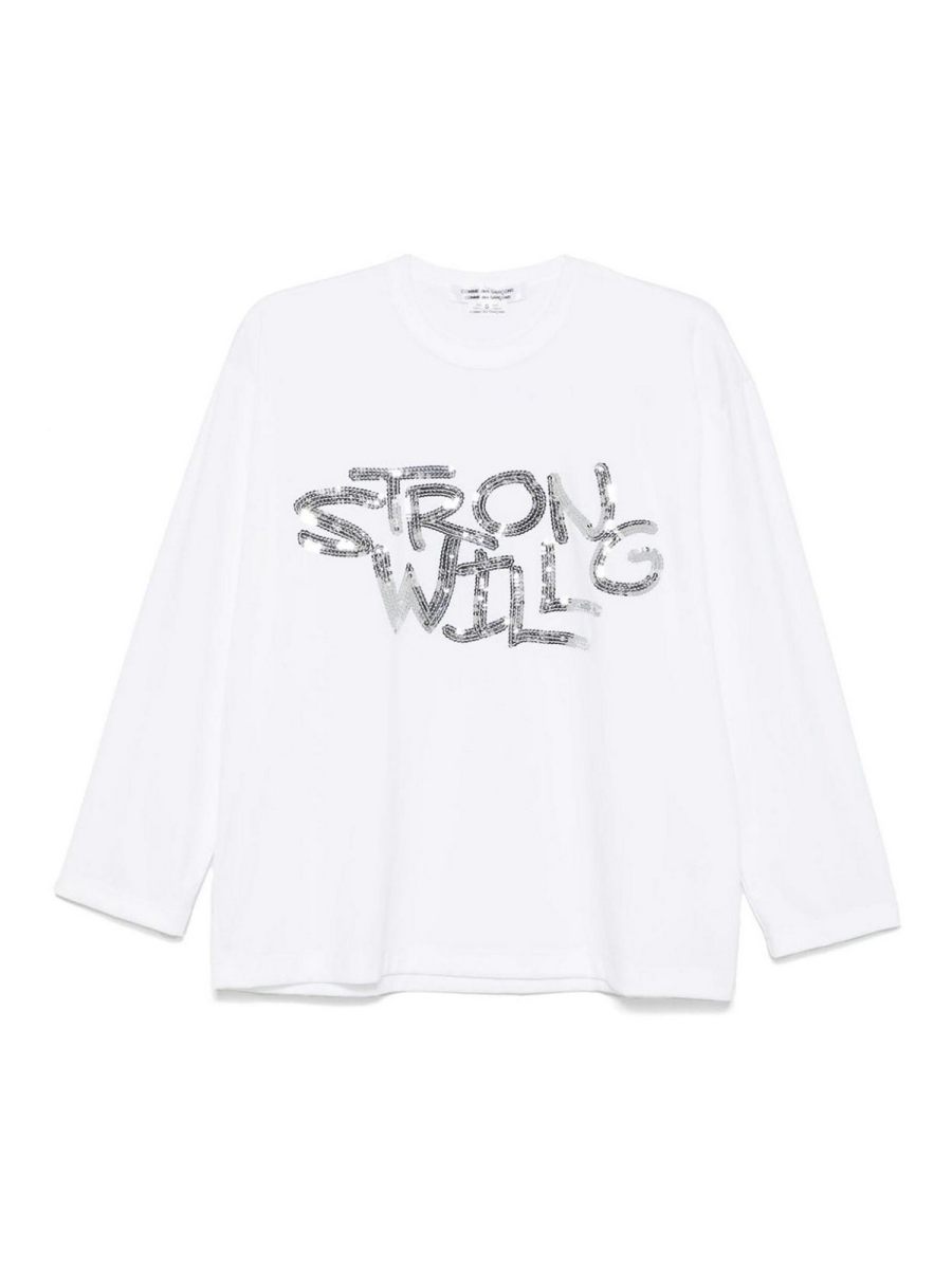 Comme Des Garcons T-Shirt - Strong Will