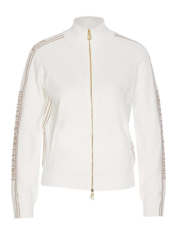 Elisabetta Franchi Sweat-Shirts - Blanc