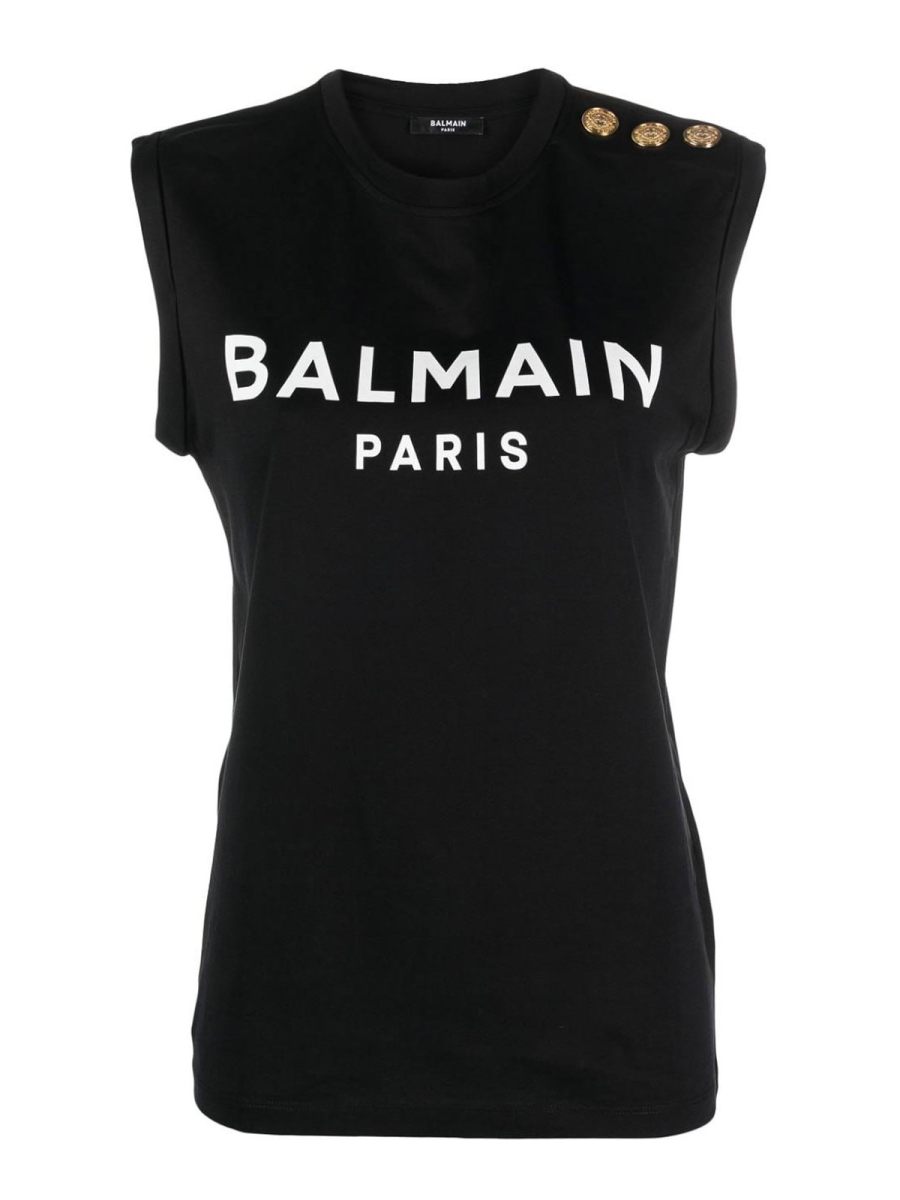 Balmain Top - Noir