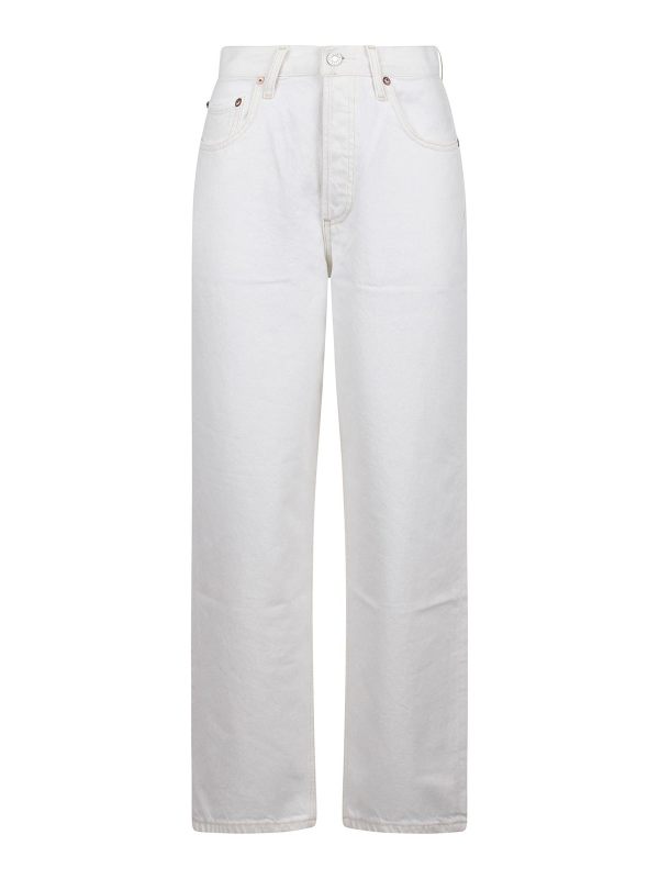 Agolde Jean Bootcut - Blanc