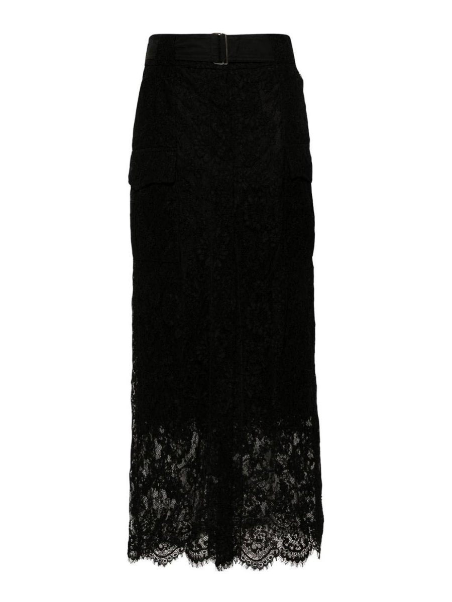 Ermanno Scervino Jupe Midi - Noir