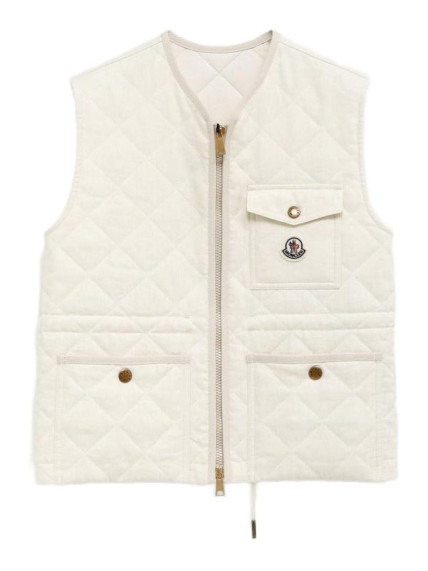 Moncler Gilet - Blanc