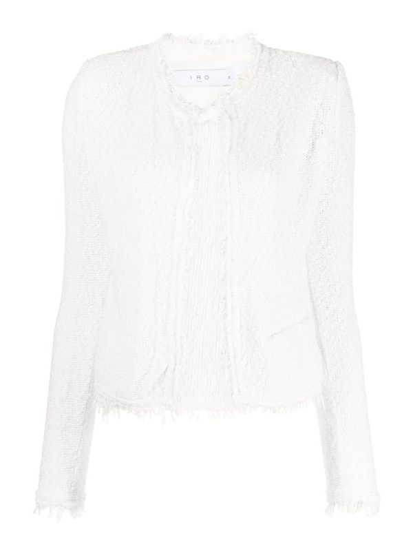 Iro Veste Casual - Blanc
