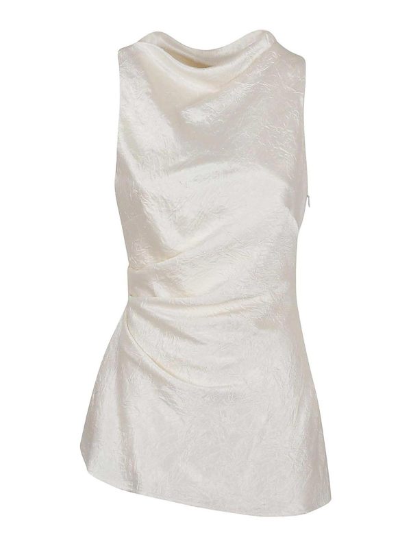 Alexander Mcqueen Top - Argent
