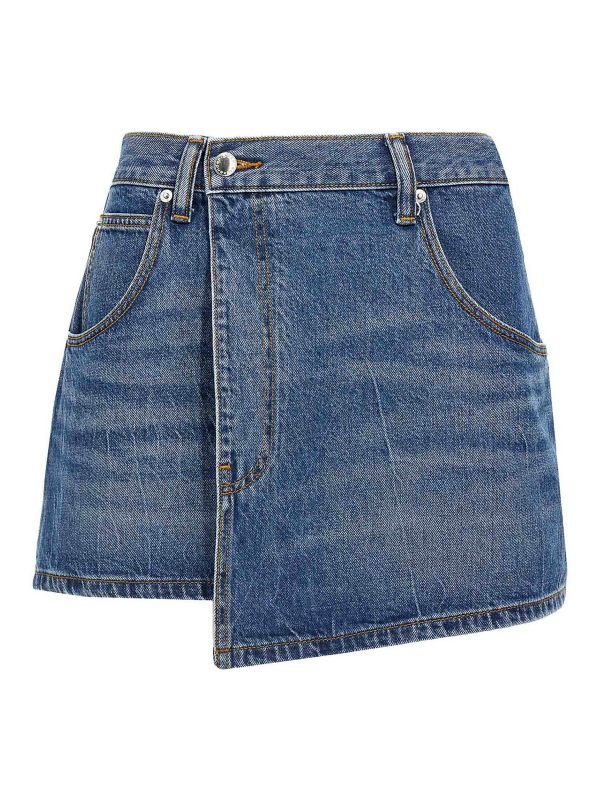Alexander Wang Jupe Midi - Bleu