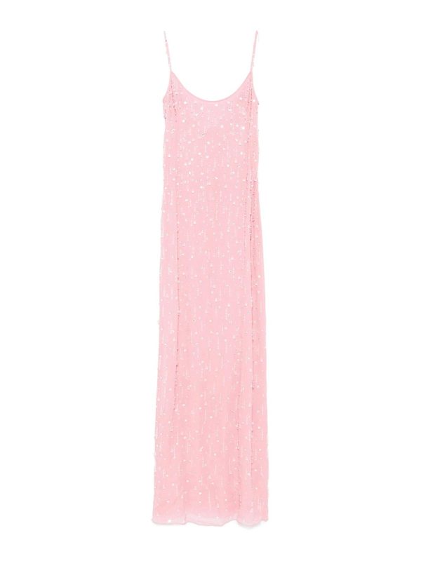 Blumarine Robe Au Genou - Couleur Chair