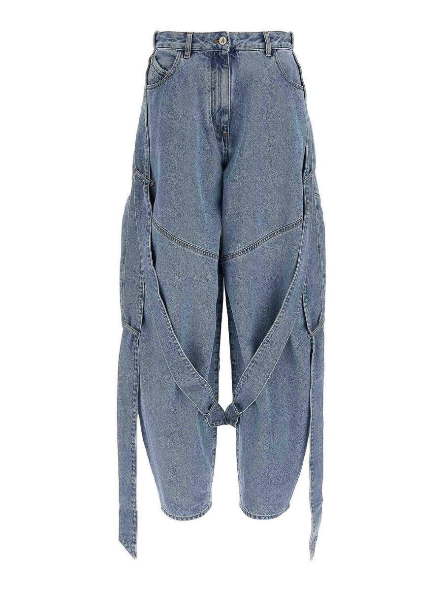 The Attico Jean Bootcut - Bleu Clair