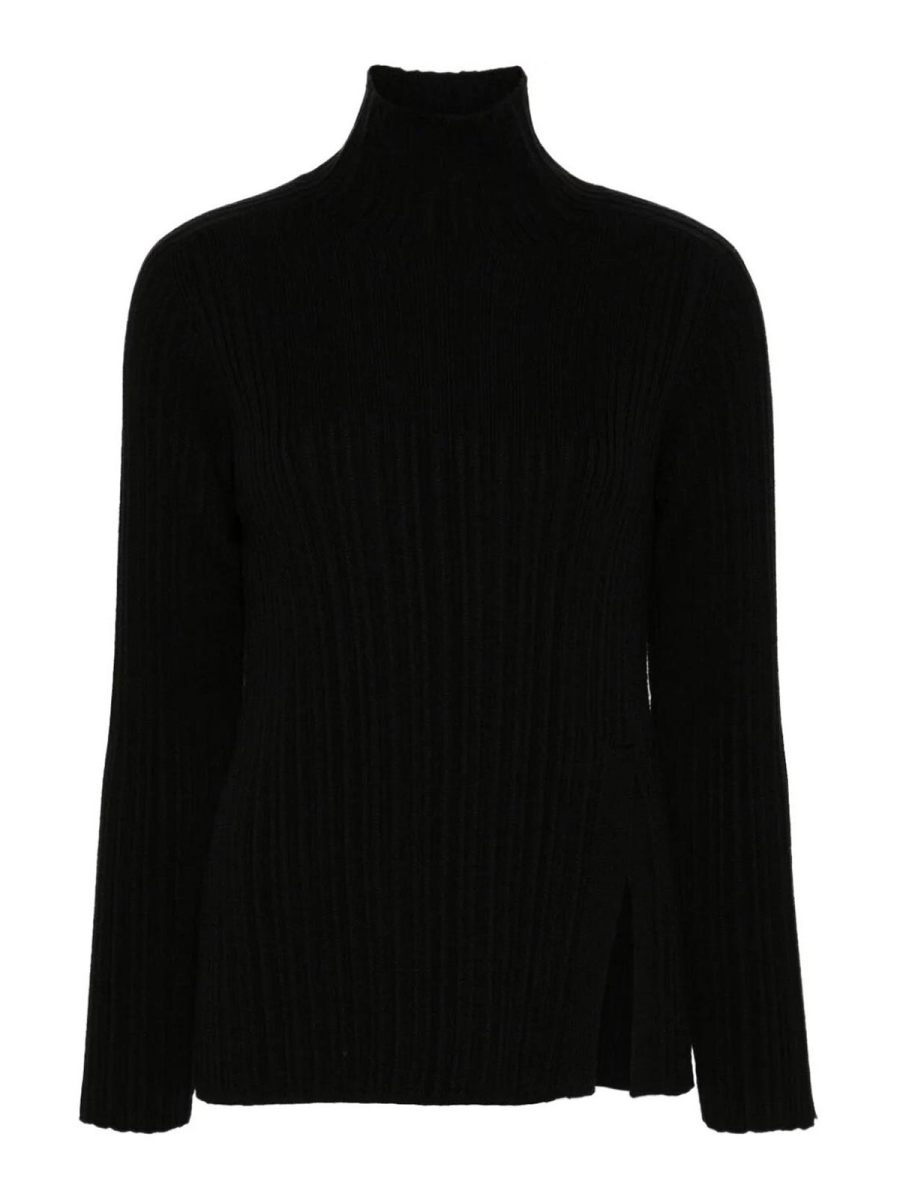 Herno Pull Col Rond - Noir