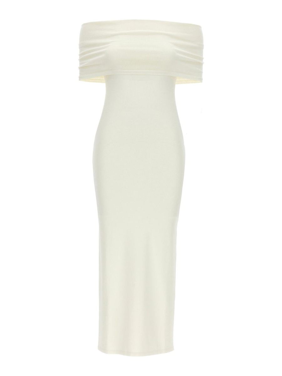Wardrobe. NYC Robe Au Genou - Blanc