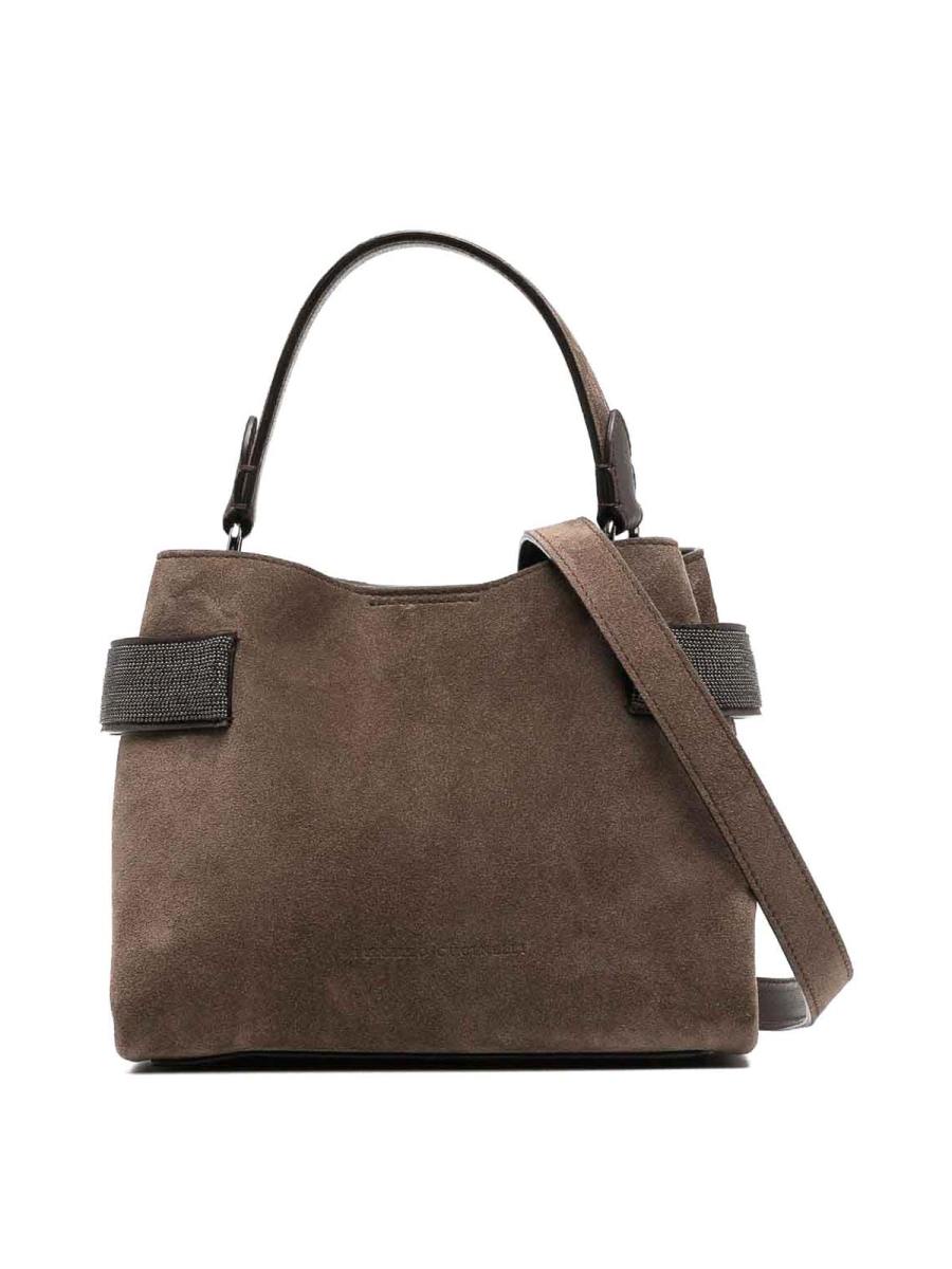 Brunello Cucinelli Sac Cabas - Marron Foncé