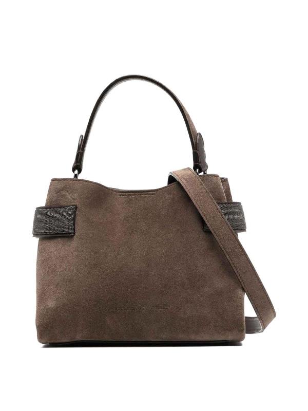 Brunello Cucinelli Sac Cabas - Marron Foncé