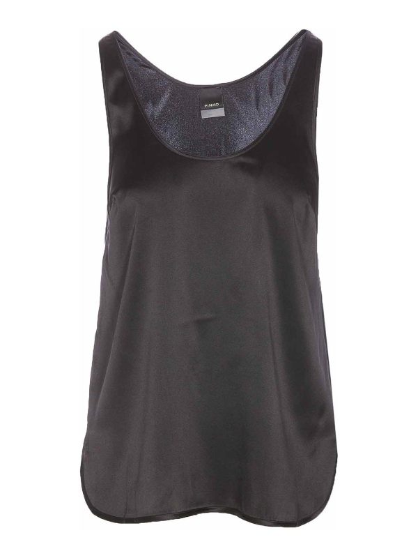 Pinko Pull Col Rond - Noir