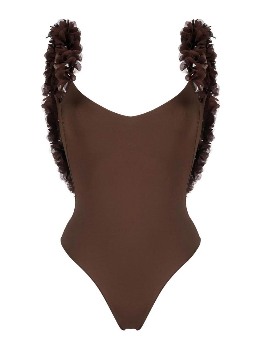 La Reveche Maillot De Bain - Marron