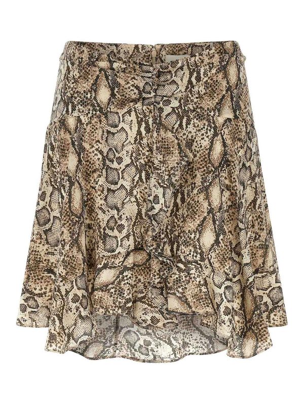 Isabel Marant Jupe Midi - Multicolore