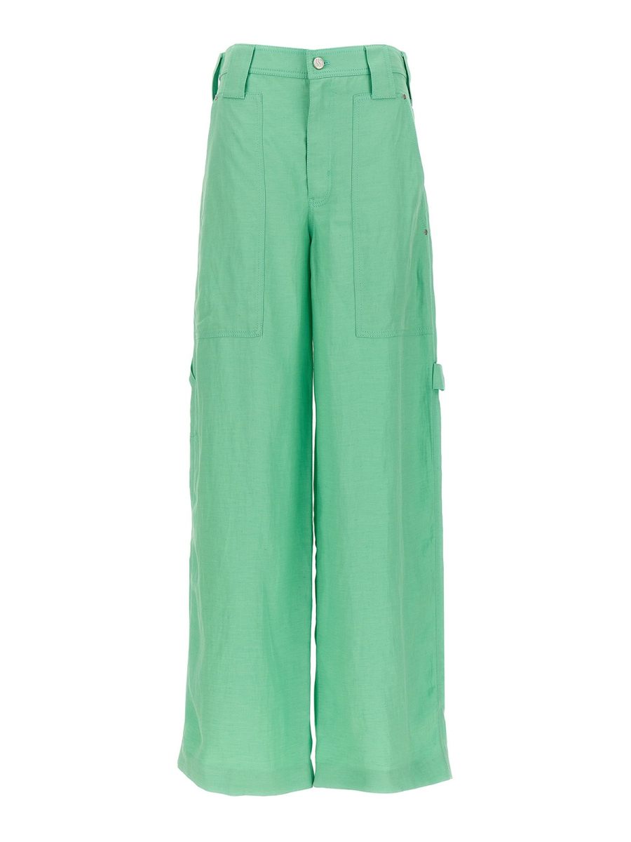 Stella Mccartney Pantalons Décontractés - Vert
