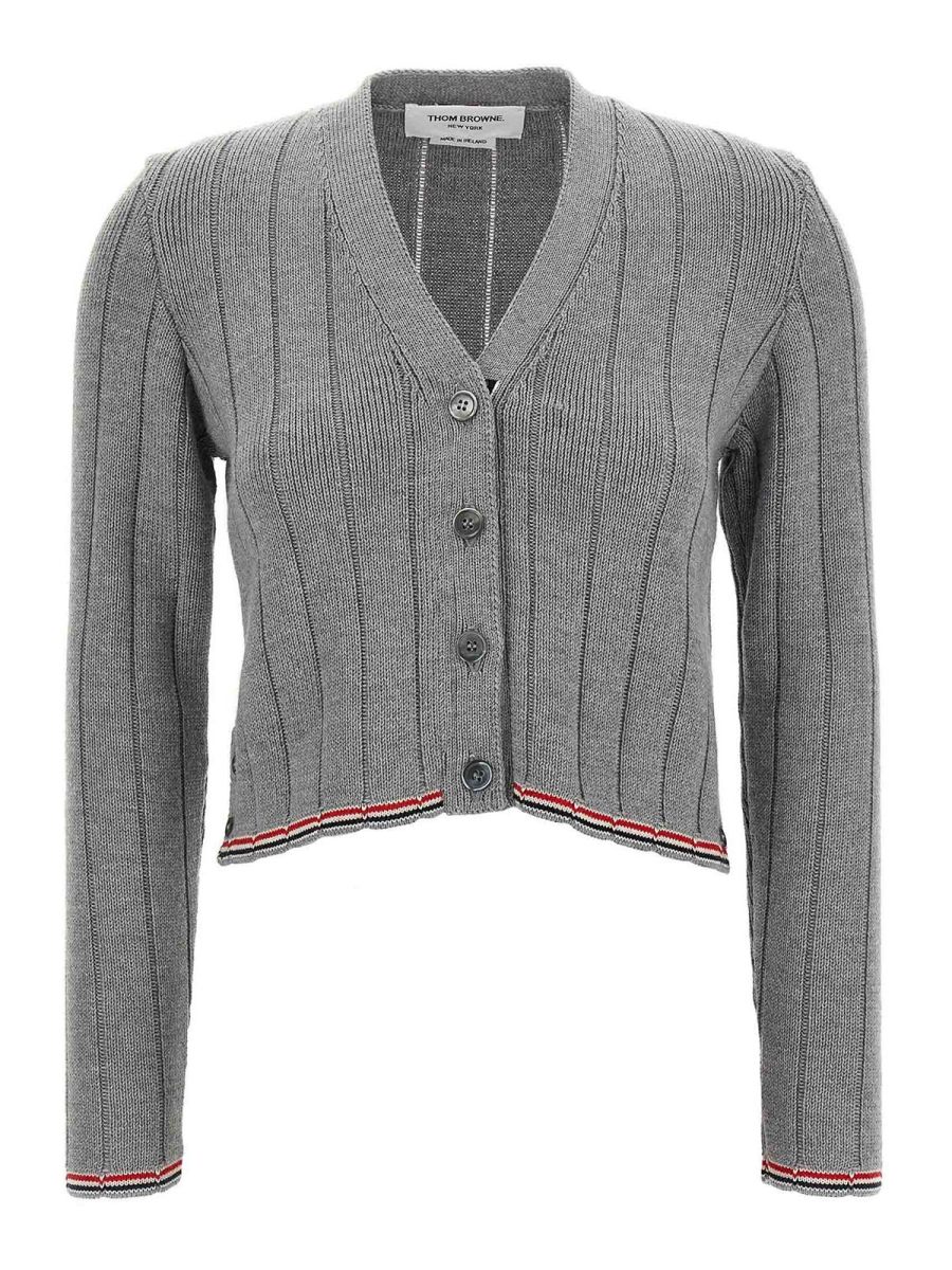 Thom Browne Cardigan - Gris