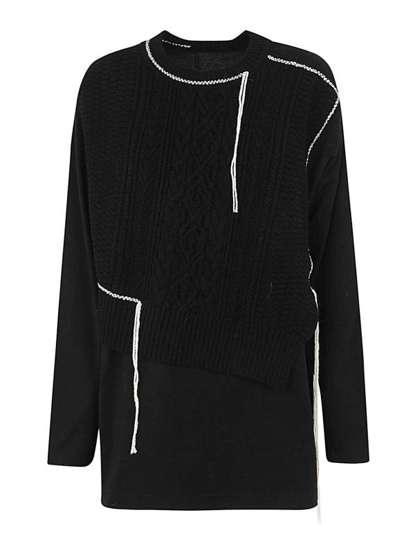 Y'S Robe Courte - Noir