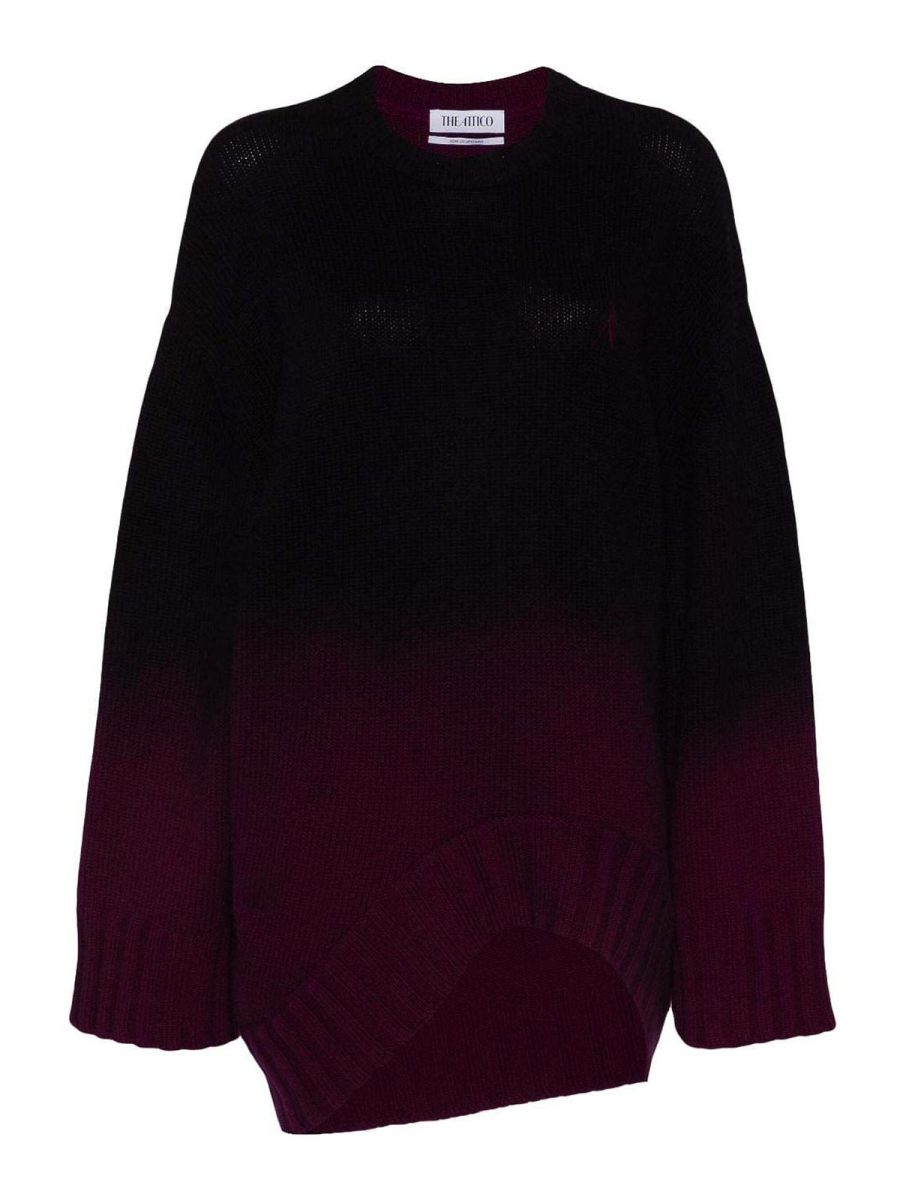 The Attico Pull Col Rond - Violet