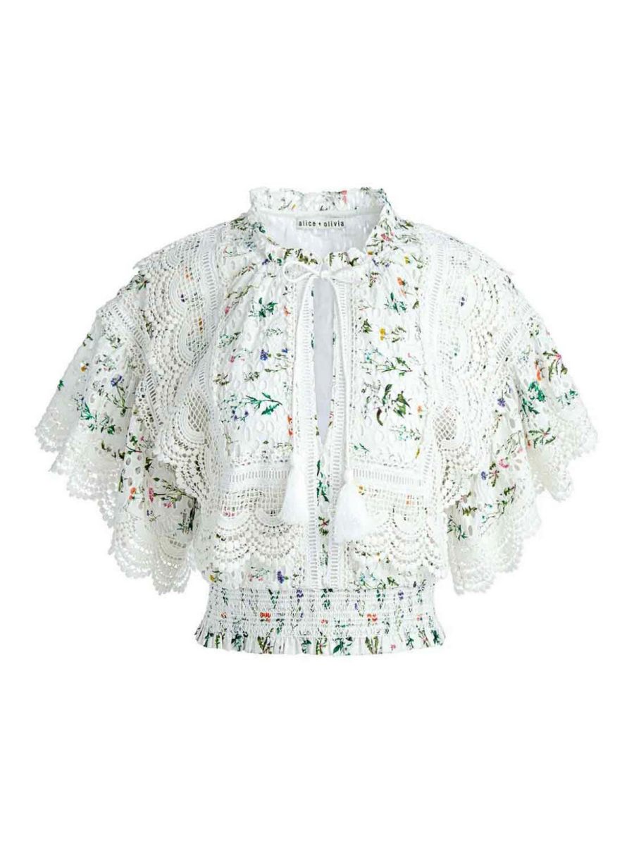 Alice+Olivia Blouse - Blanc