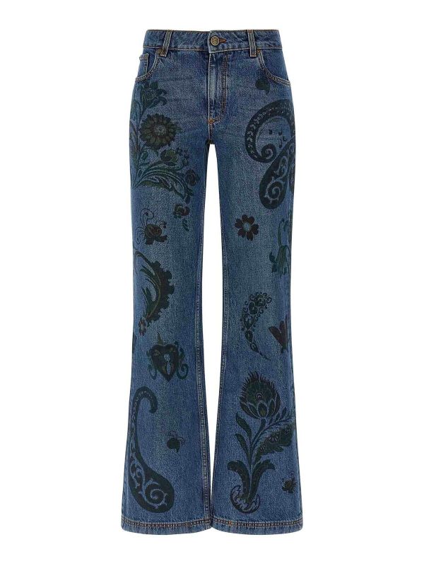Etro Jean Bootcut - Multicolore