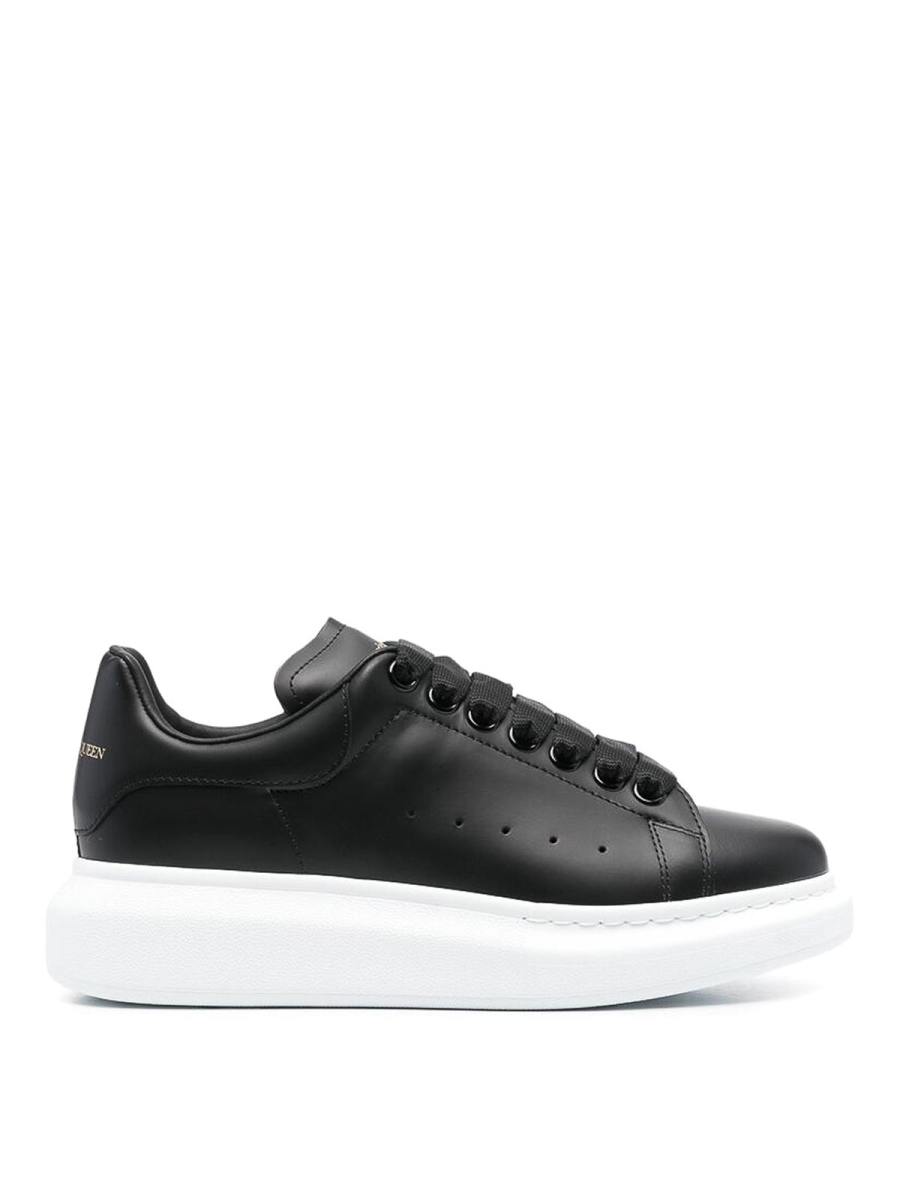 Alexander Mcqueen Chaussures À Lacets - Noir