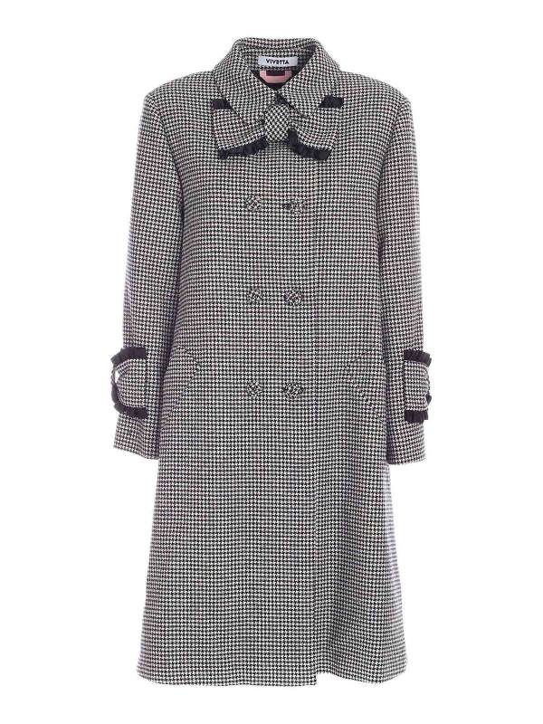 Vivetta Manteau Au Genou - Blanc