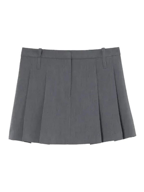 Pinko Jupe Midi - Gris