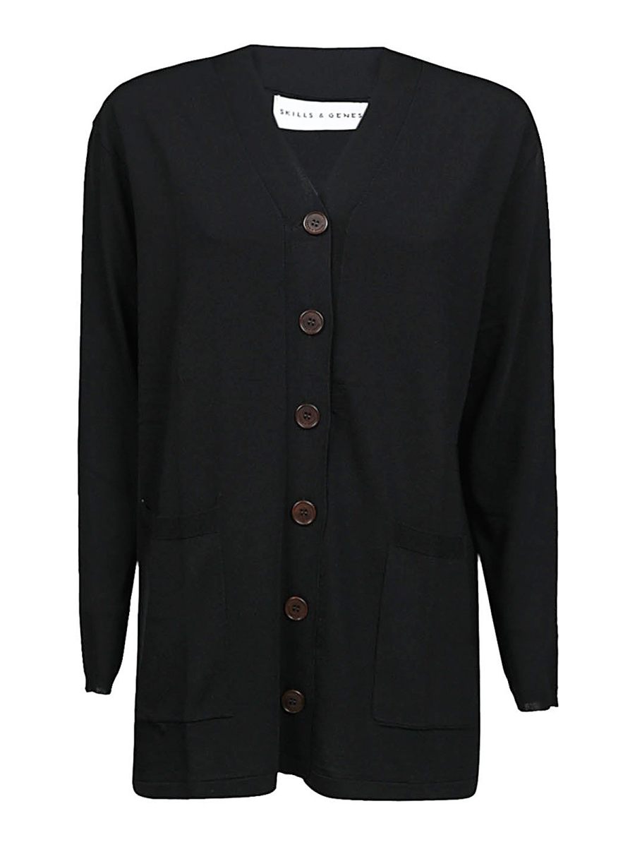 Skill & Genes Cardigan - Noir