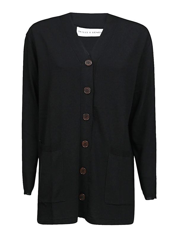 Skill & Genes Cardigan - Noir