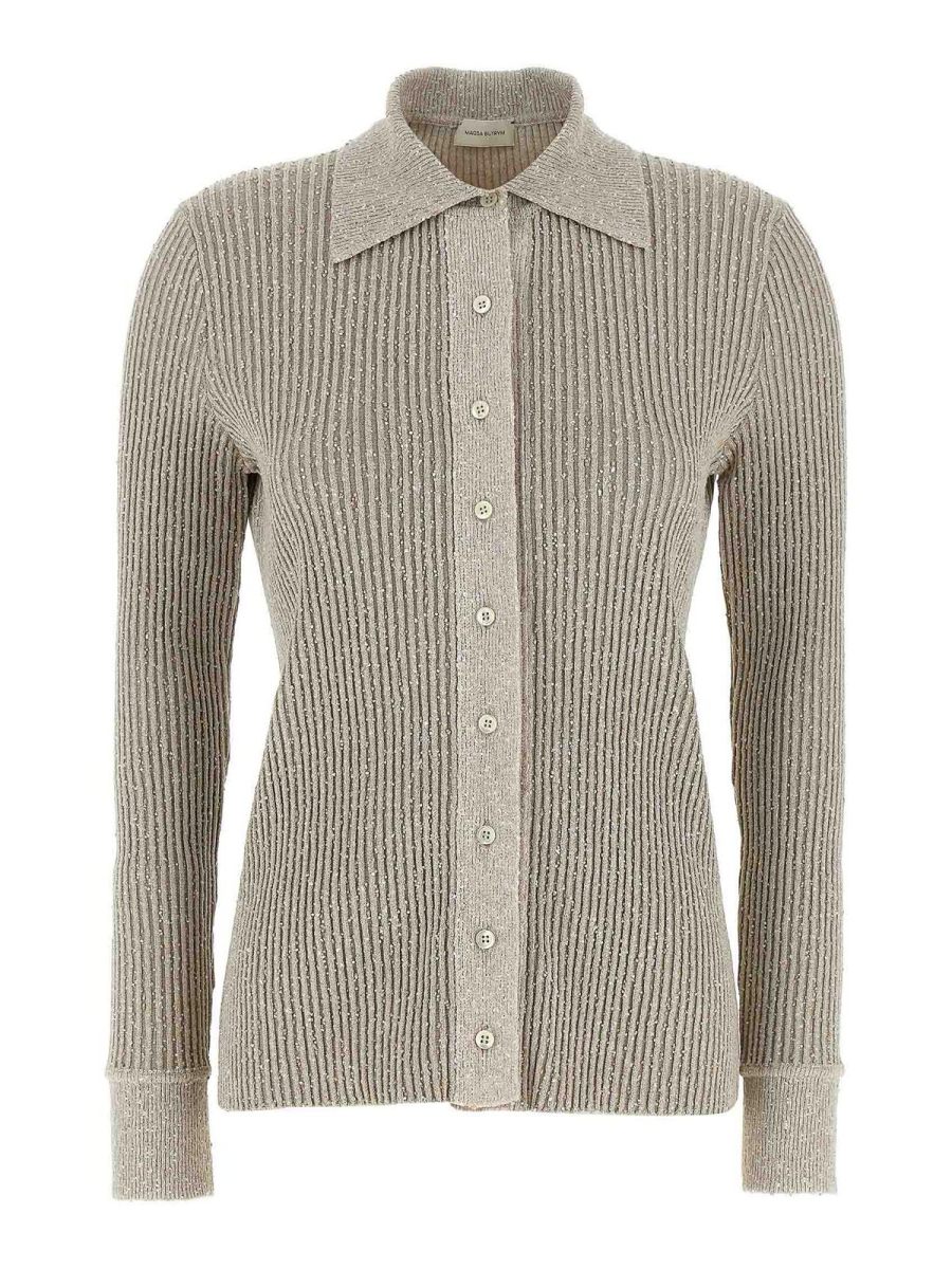 Magda Butrym Cardigan - Gris