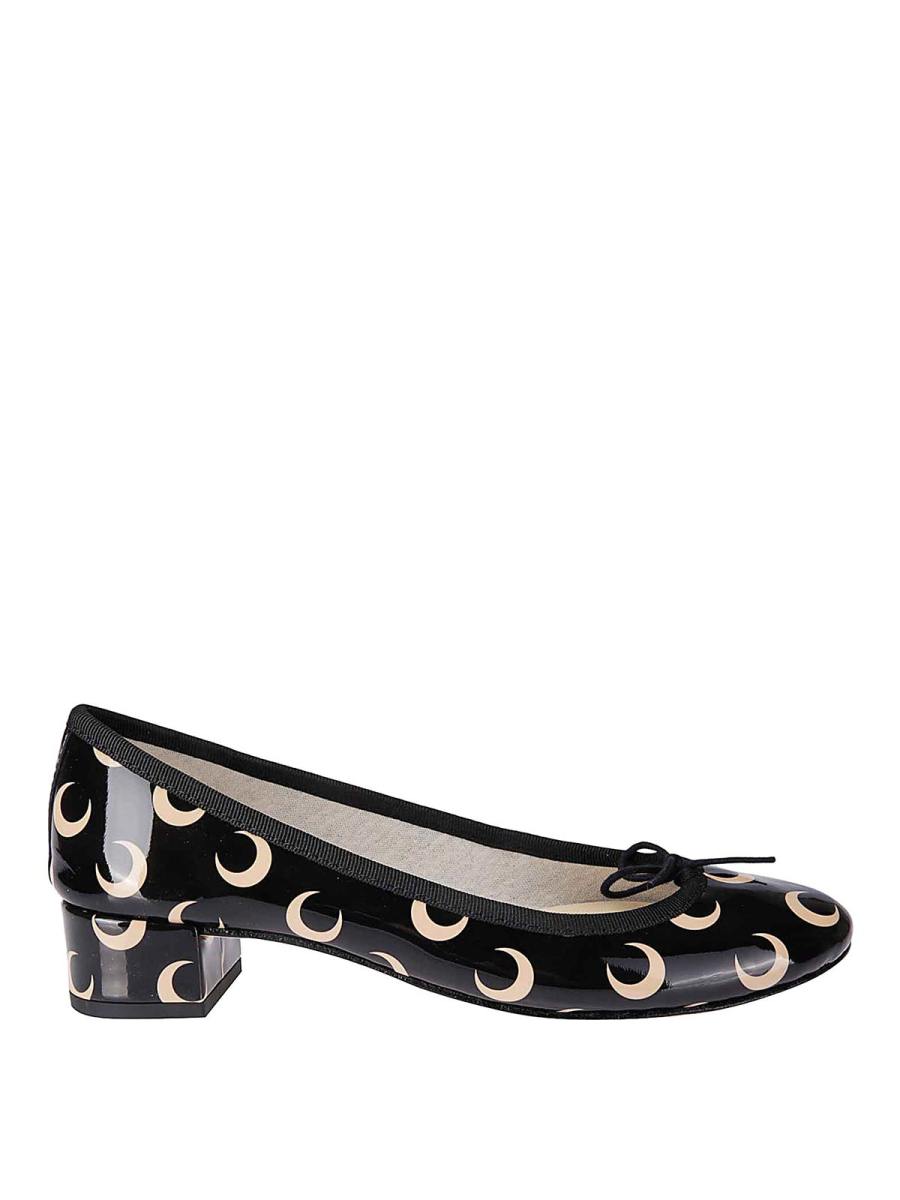 Marine Serre Chaussures À Talon - Beige