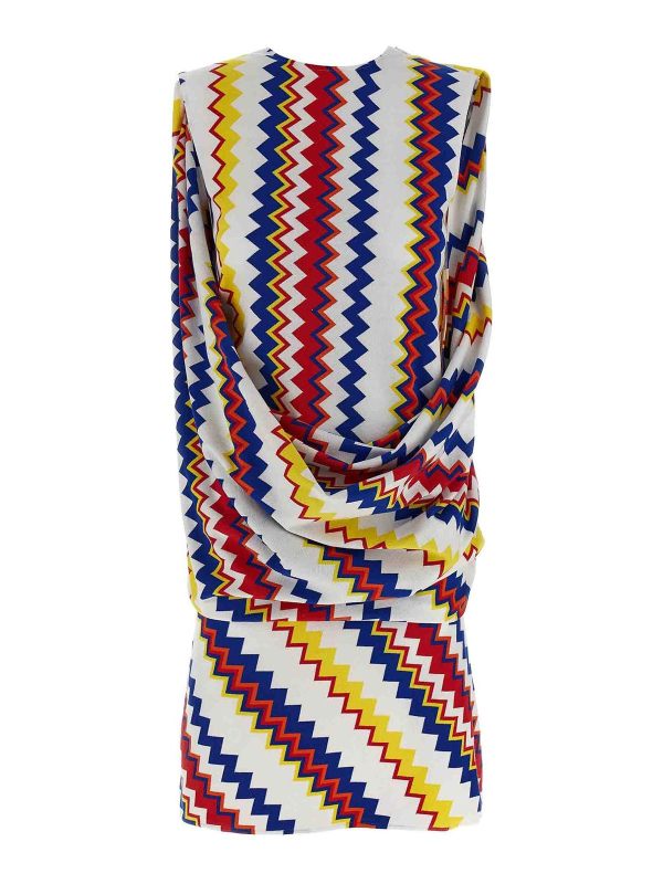 Missoni Robe Au Genou - Multicolore
