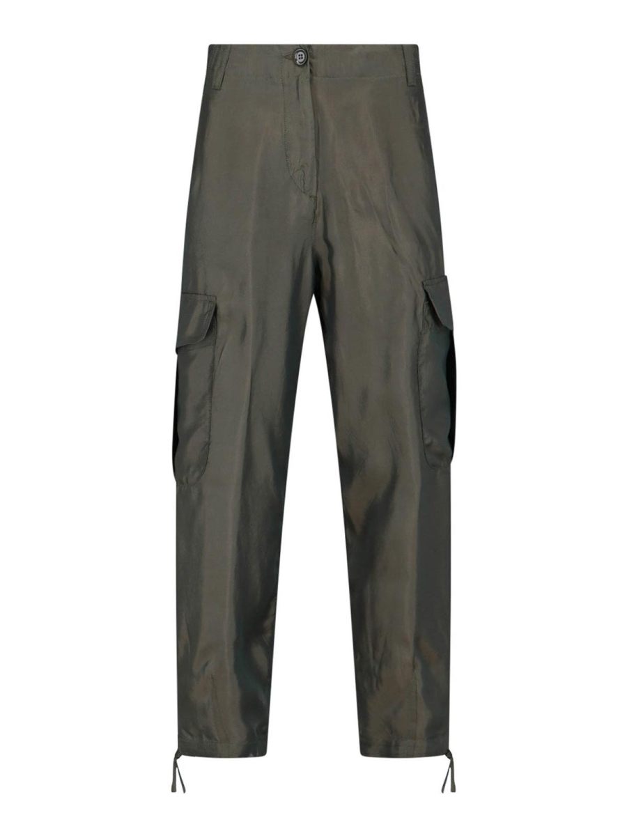 Aspesi Pantalons Décontractés - Vert