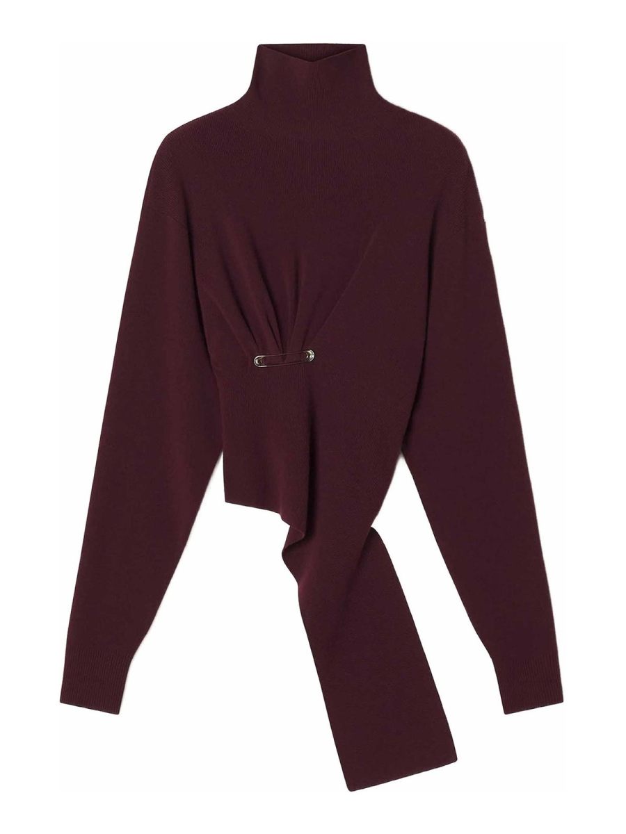 Lanvin Pull Col Rond - Violet Foncé
