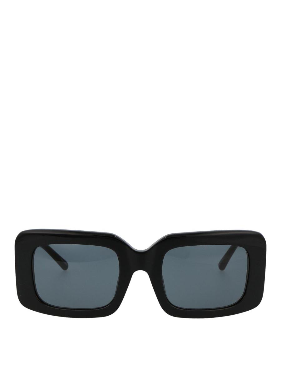 The Attico Lunettes De Soleil - Noir