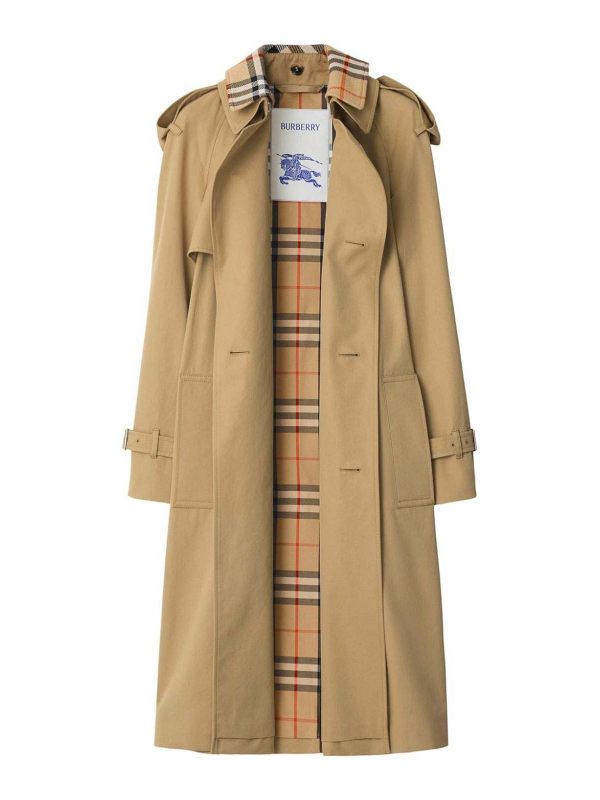 Burberry Manteau Court - Beige