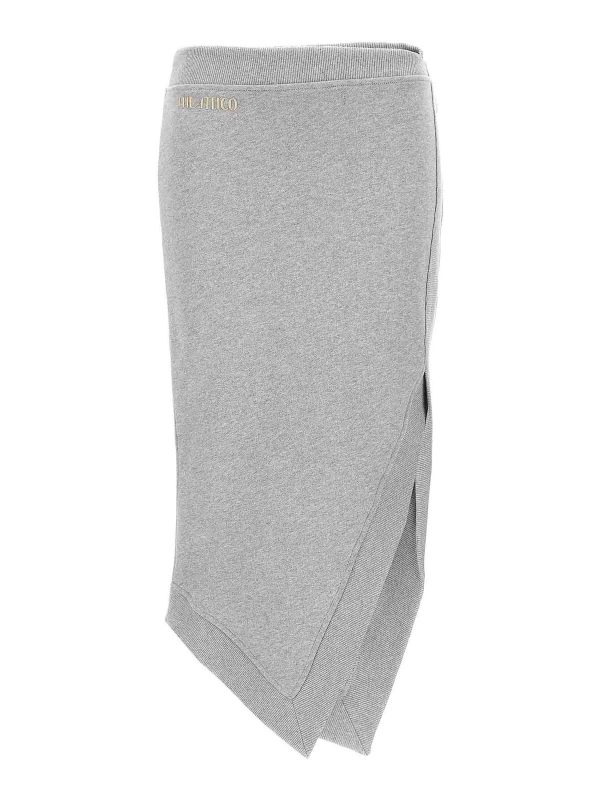The Attico Jupe Midi - Gris