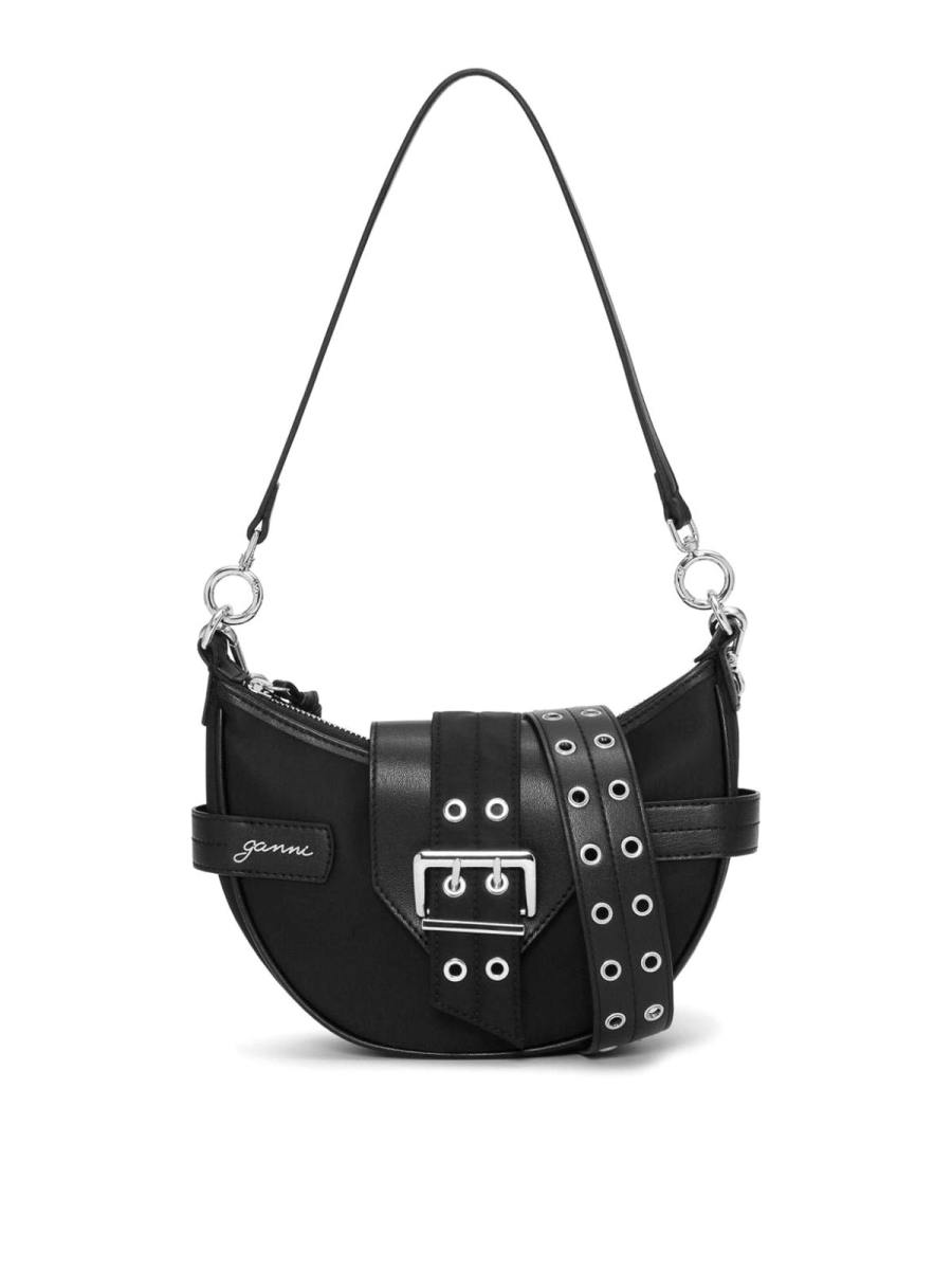 Ganni Sac Bandoulière - Noir