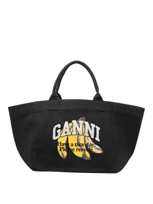 Ganni Sac Cabas - Noir